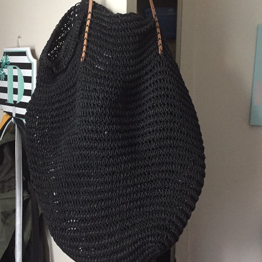 A black bag